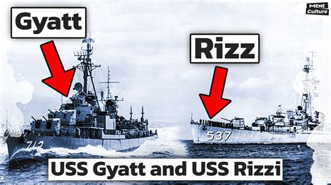USS Gyatt, Rizzi and Ohio .
